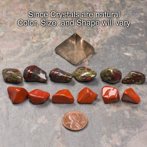 Protection and Grounding Mini Crystal Grid Set - Your choice of Wood Grid Board - Picture 2 of 6